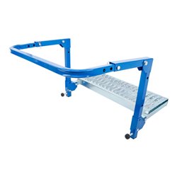 BGS Reifen-Klapptritt 71002, einstellbar, für Kleintransporter und 4x4 Fahrzeuge