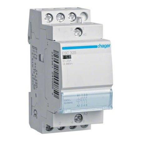 Hager Schütz 25A 3S 230V ESC325