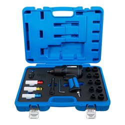 BGS Druckluft-Schlagschrauber- & Kraft-Steckschlüssel-Satz 5295, 12,5 mm (1/2'), 1200 Nm, 16-tlg.