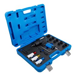 BGS Druckluft-Schlagschrauber- & Kraft-Steckschlüssel-Satz 5295, 12,5 mm (1/2'), 1200 Nm, 16-tlg.