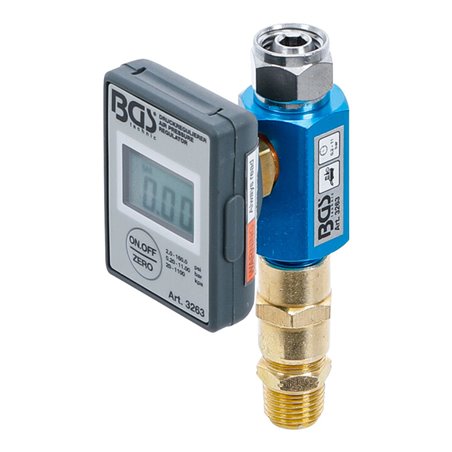 BGS Druckregulierer für Kompressoren 3263, 0,275 - 11 bar