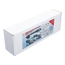 BGS Druckluft-Trennschneider 3268, extra lang, flacher Kopf, 376 mm