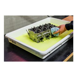 BGS Mehrzweckwanne mit Ausgießer 74261, weiß, 50 l