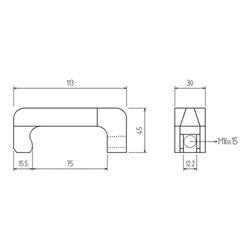 BGS Injektoren-Demontageklaue 62005-1