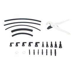 BGS Kunststoffrohr- & Kupplungs-Sortiment 6776, 95-tlg.