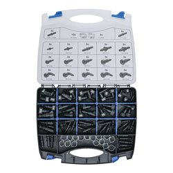 BGS Kunststoffrohr- & Kupplungs-Sortiment 6776, 95-tlg.