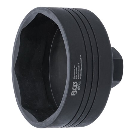 BGS Achsmuttern-Schlüssel 6978, 8-kant, für BPW 12 t Achsen, SW 109 mm