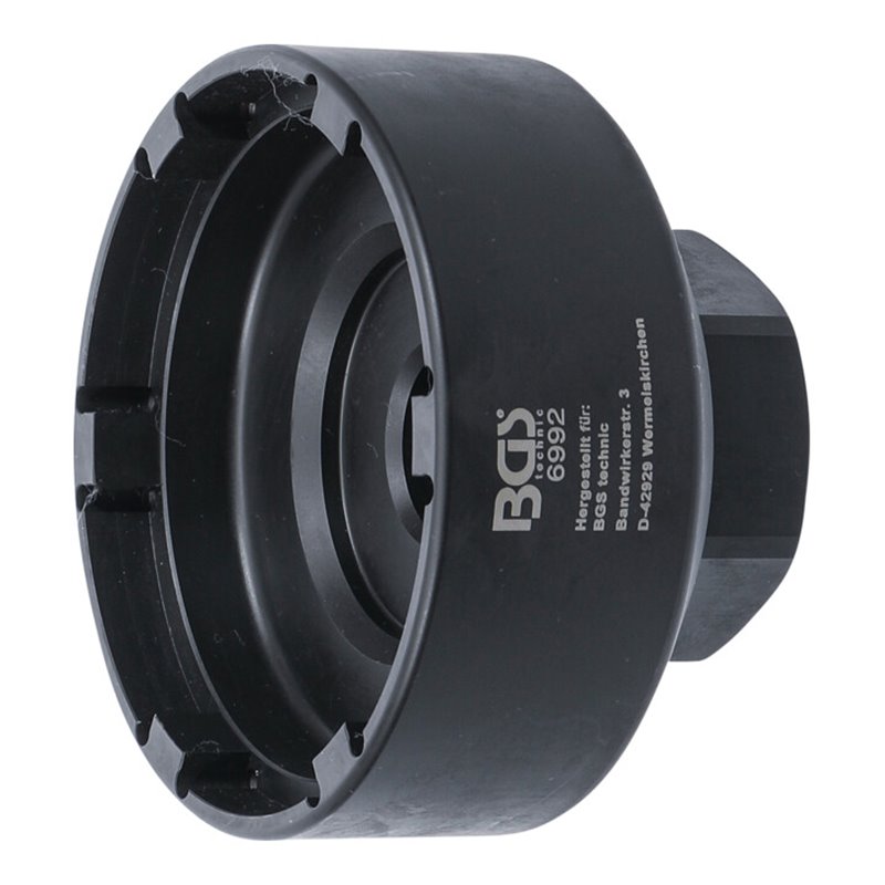 BGS Antriebswellen-Nutmuttern-Schlüssel 6992, für MAN & Mercedes LKW's, 101.5 x 110 mm