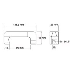 BGS Injektor-Ausziehklaue 7777-3, 16 mm