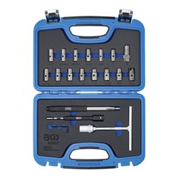 BGS Injektoren-Dichtsitz-Fräser-Satz 62607, 19-tlg.