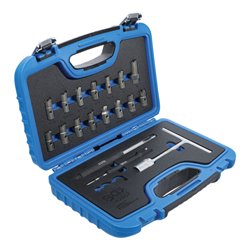 BGS Injektoren-Dichtsitz-Fräser-Satz 62607, 19-tlg.