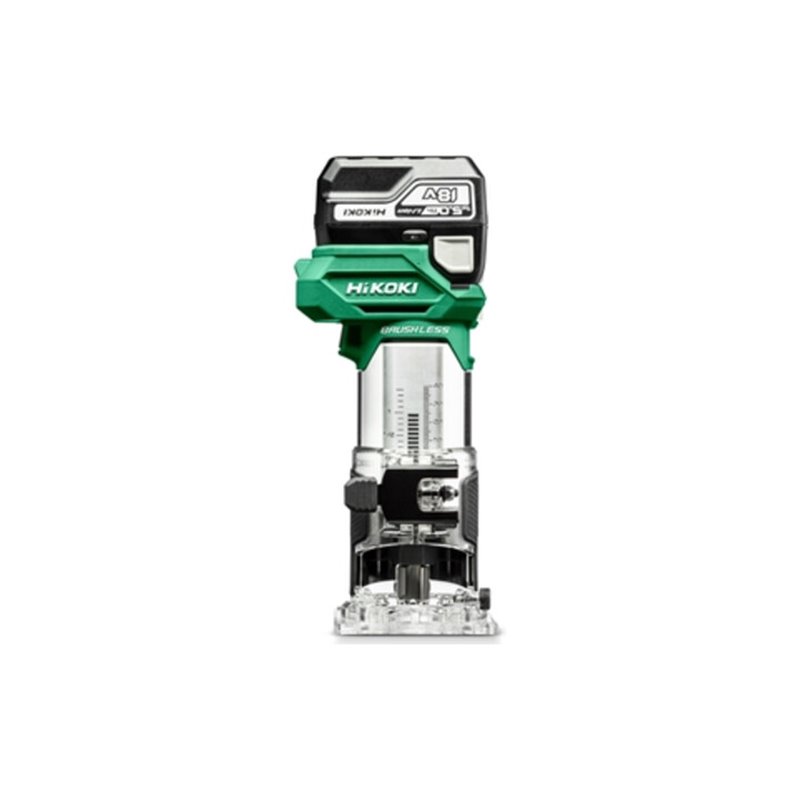 HiKOKI Akku-Kantenfräse M1808DA (5,0) (HSC III)