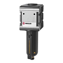 Riegler Vorfilter »multifix«, mit Metallbehälter, 0,3 µm, BG 4, G 1