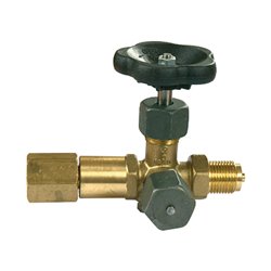 Riegler Mano-Absperrven., Zapfen-drehb. Muffe, DIN16271, ES 1.4571, G 1/2