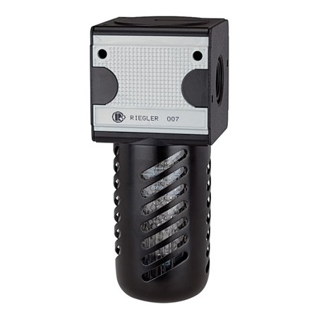 Riegler Aktivkohlefilter »multifix«, PC-Behälter, Schutzkorb, BG 3, G 1/2