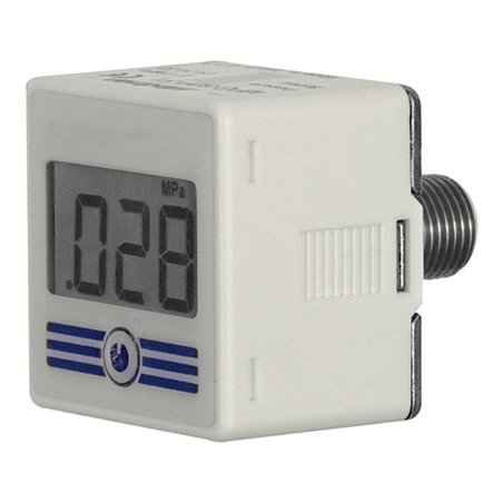 Riegler Digital-Manometer mit Hintergrundbeleuchtung, 0-10 bar, R 1/4 AG