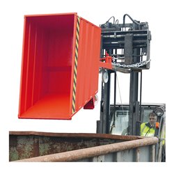 Bauer Südlohn Kippbehälter VG900, lackiert