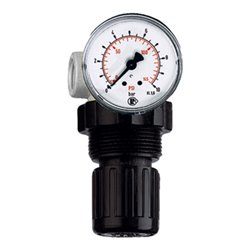 Riegler Druckregler »Standard-mini« inkl. Mano, BG 0, G 1/4, 0,5 - 10 bar