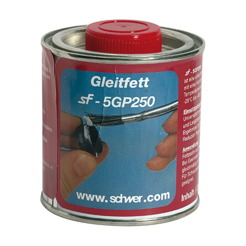 Riegler Gleitfett, zur Montage von Schneidringverschraubungen, Dose 250 g