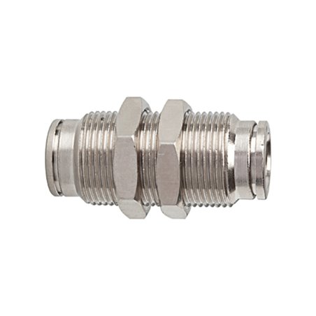 Riegler Gerade Schott-Steckverbindung »metallica«, M28x1,5, Messing vern.