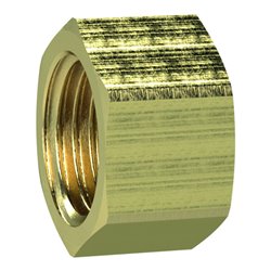 Riegler Verschlusskappe (Sechskant-Ausführung), G 3, SW 95, Messing