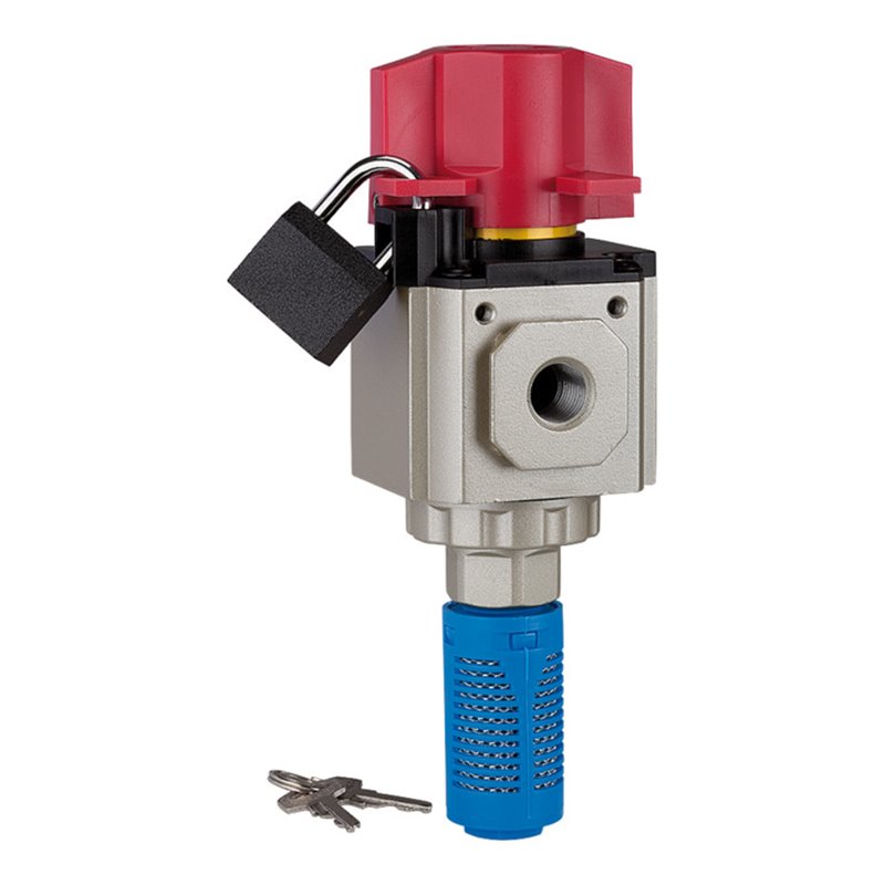 Riegler 3/2-Wege-Absperrventil »G«, BG 300, G 3/8, PE 0 - 9 bar