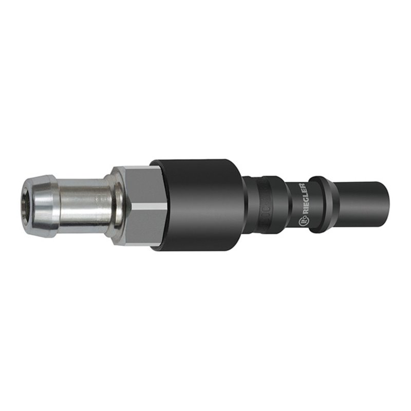 Riegler Einstecktülle für Kupplungen NW 8, RSV, ISO 6150 C, Stahl, LW 10