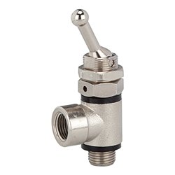 Riegler 3/2-Wege-Kipphebelvent.Schlauchs.Gew.anschluss G1/8,Schl.G1/8IG