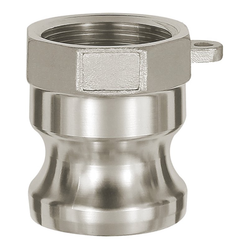 Riegler Kamlok-Schnellkupplungsstecker mit IG, Typ A, ES 1.4401, G 2 1/2