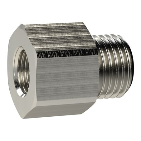 Riegler Reduziernippel lang, G 2 a., G 1 1/2 i., SW 70, Messing vern.