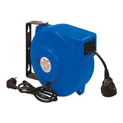 Riegler Elektro-Kabelaufroller, HO5VV-F, 230V, 50Hz, max. 10 AmpÃ¨re, 15 m