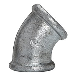 Riegler Winkel 120, 45°, IG/IG, Rp 3, schwarzer Temperguss feuerverz.