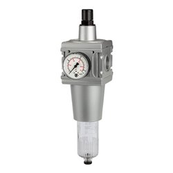 Riegler Filterregler »multifix«, PC-Behälter, BG 5, G 1, 0,5 - 16 bar, HA