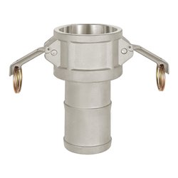 Riegler Kamlok-Schnellkupplungsdose, Typ C, Alu, LW 75, für Stecker-Ã˜ 92