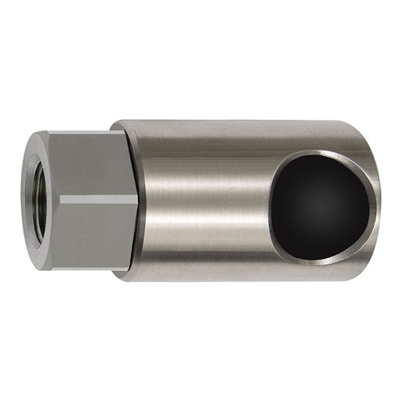 Riegler Druckknopf-Sicherheitskupplung NW 8, ISO 6150 C, ES, G 1/4 IG