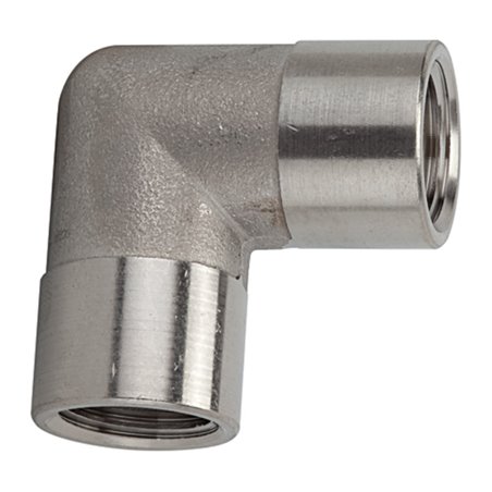 Riegler Winkelstück, innen/innen, G 3/8, Edelstahl 1.4404