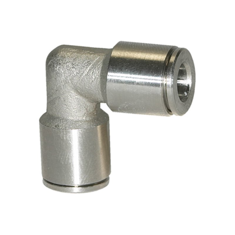 Riegler L-Steckverbindung, für Schlauch-Außen-Ã˜ 8, 15bar, Edelst. 1.4404