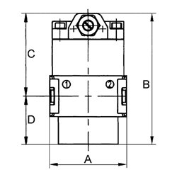 Riegler Anfahrventil »multifix-mini«, BG 0, G 1/4, PE 2,5 - 16 bar