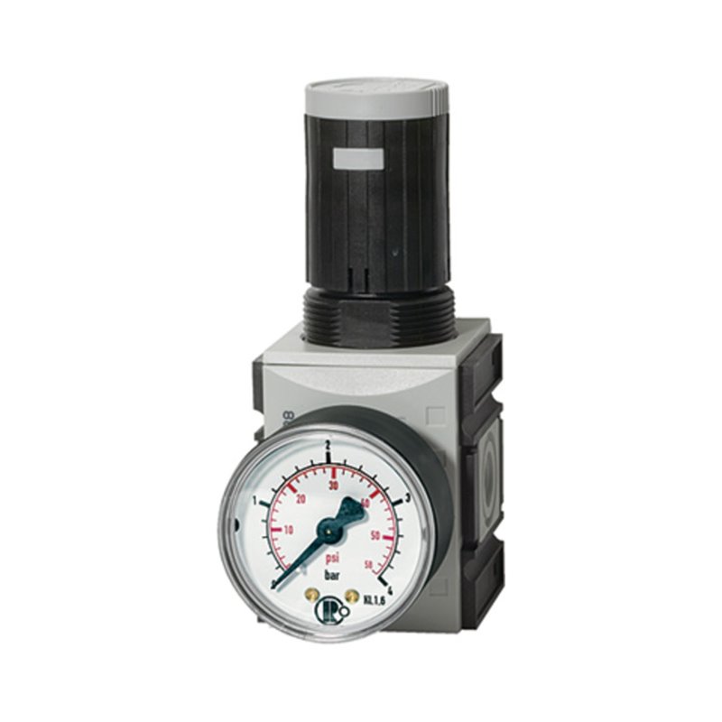 Riegler PräzisionsDR, durchg. Druckvers. »FUTURA«, BG 2, G 3/8, 0,5-8 bar