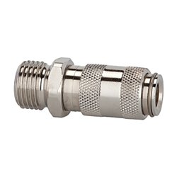 Riegler Schnellverschlusskupplung NW 2,7, Edelstahl 1.4404, M5 AG