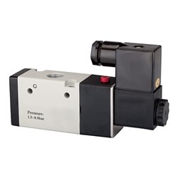 Riegler 3/2-Wegeven elektropn., monost., NO, G 1/4, 230V, 50 Hz, 850l/min