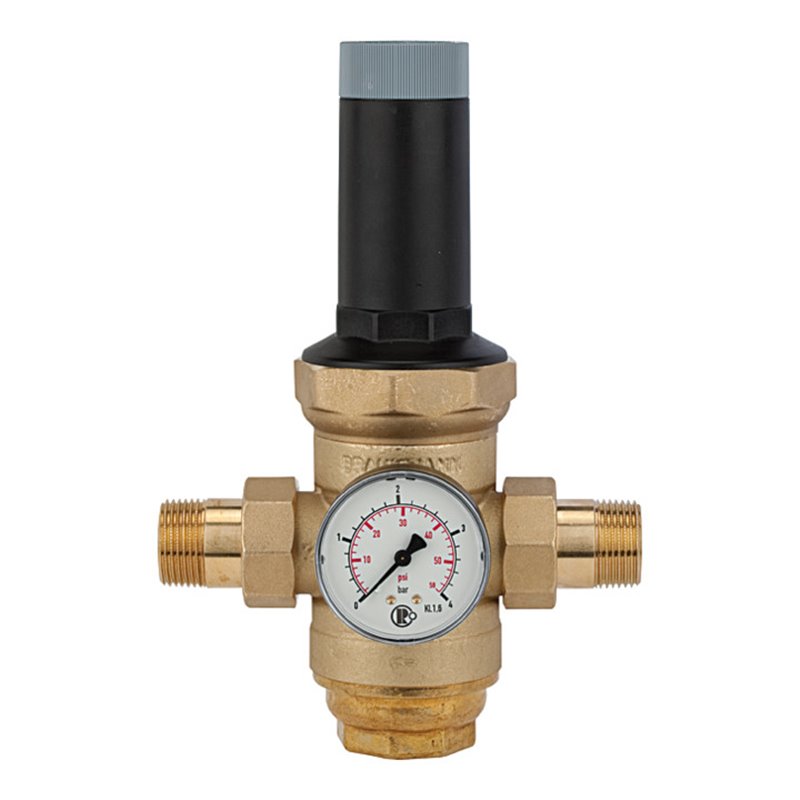 Riegler Druckregler für Trinkwasser, DVGW nicht notw., R 3/4, 0,5 - 2 bar