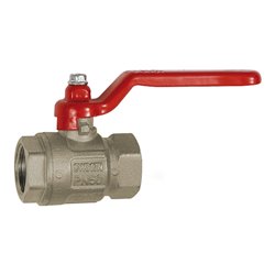 Riegler Kugelhahn Basisausführung, Handhebel, IG/IG, Messing vern., G 3