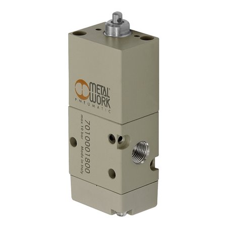 Riegler Stößelventil, 3/2-Wege, monostabil, NC, G 1/8