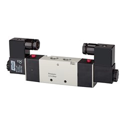 Riegler 5/2-Wegeventil elektropneu., »4V«, bista., G 1/8, 24VDC, 500l/min