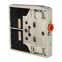 Riegler Zwischenplatte für Ventilinsel HDM, zusätzliche Zu- und Abluft