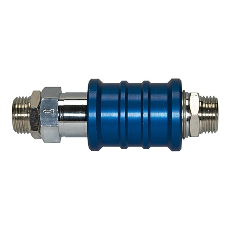 Riegler Hand-Schiebeventil, G 1/2 AG, SW 26, PN max. 10 bar