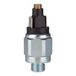 Riegler Druckschalter, Standard, Stahl verz., G 1/4, 0,5-2 bar, Schließer