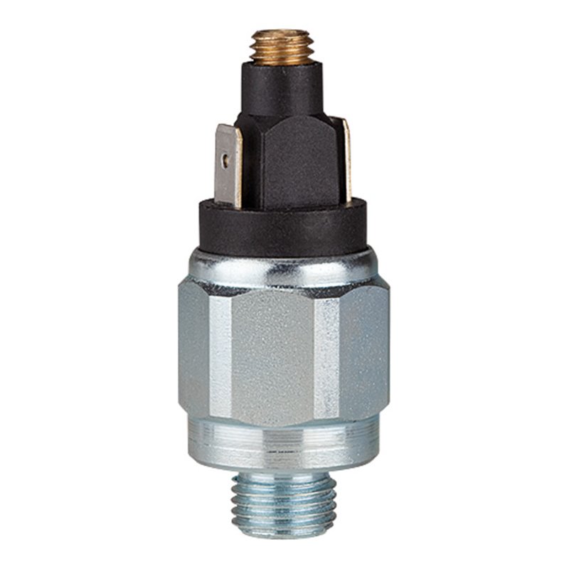 Riegler Druckschalter, Standard, Stahl verz., G 1/4, 0,5-2 bar, Schließer