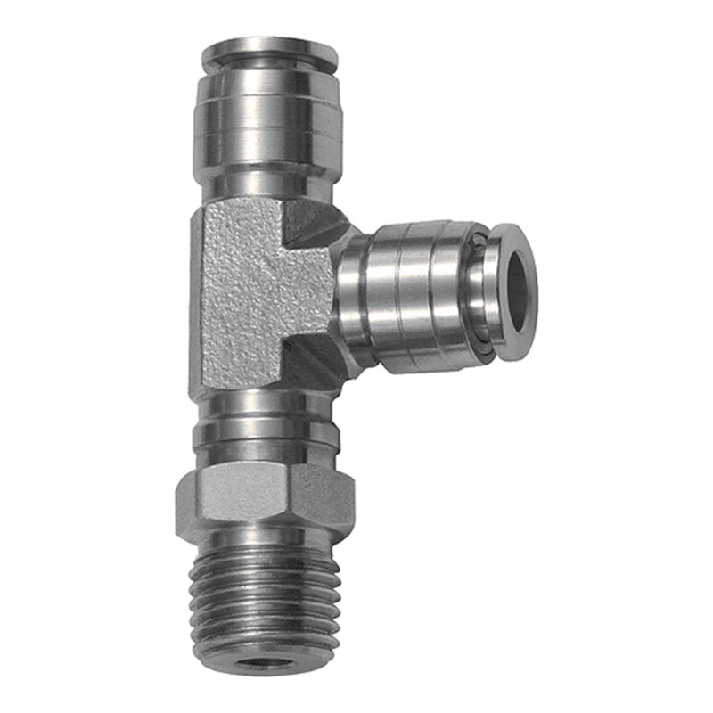 Riegler T-Steckverschr., L-Form, drehbar, R 1/2 a., Schlauch-Ã˜ 10, ES